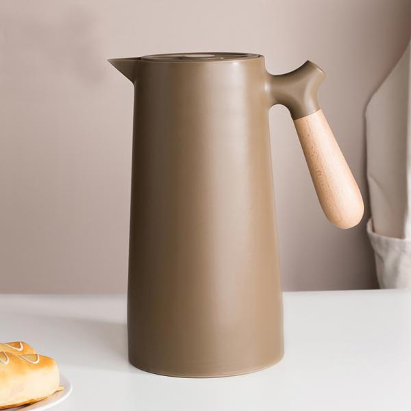 Großhandel B2B Wasserkessel Kanne mit Glaseinsatz Teekessel 1L Kaffe
